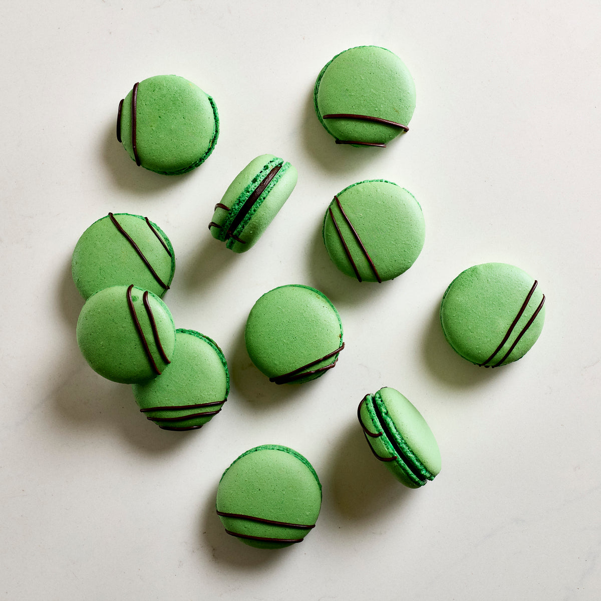 Macaron de Chocolate e Menta