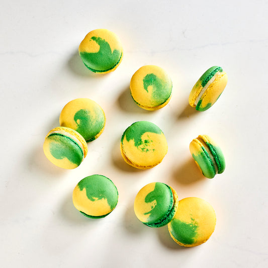 Yuzu & Mint Macaron