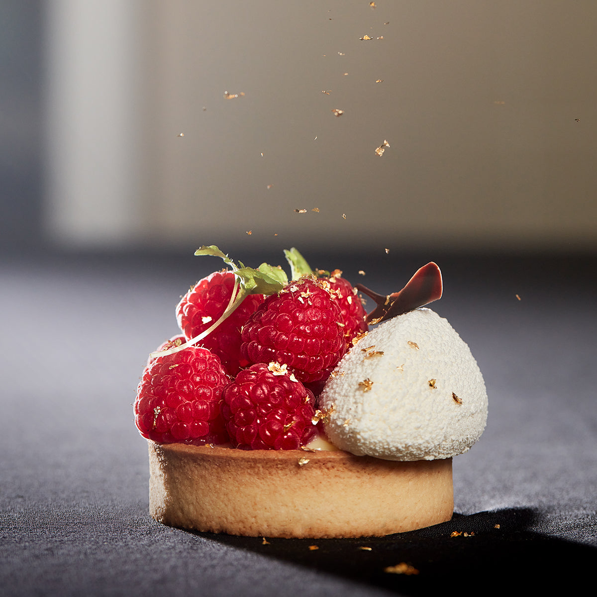 Tartelete de Framboesa com Panna Cotta