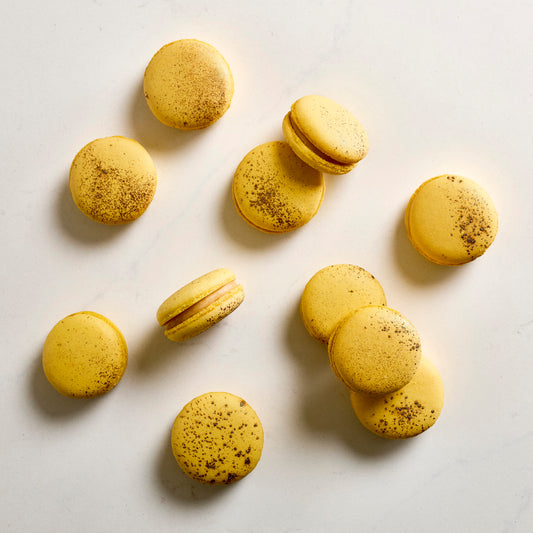 Macaron de Pipocas Caramelizadas