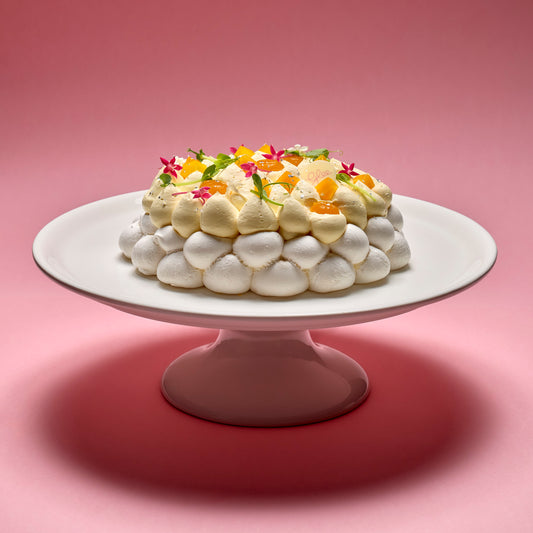 Passion fruit & Mango Pavlova